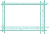 Kaisercraft decorative die sketched rectangle frame - 1 stuk