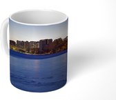 Mok - Skyline van Madison achter een bevroren meer in de Verenigde Staten - 350 ML - Beker