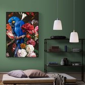 Artistic Lab Poster - Macaw Parrot Plexiglas - 70 X 50 Cm - Multicolor