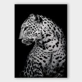 Artistic Lab Poster - Dark Leopard Dibond - 140 X 100 Cm - Multicolor