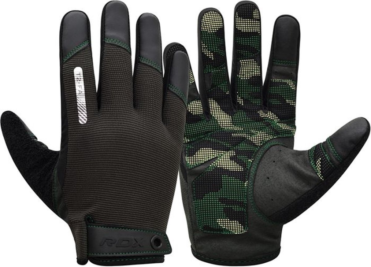 RDX Sports Gym Gloves T2 - Full Finger Zwart - XL
