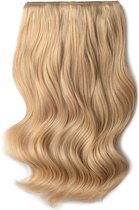 Remy Human Hair extensions Double Weft straight 16 - blond 16#