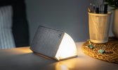 Gingko Mini Smart LED Book Light - grijze stof