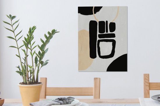 Toile Peinture Art - Luxe - Abstrait - 30x40 cm - Décoration murale