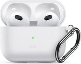 ESR Bounce Apple AirPods 3 Étui En Siliconen Wit