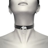 COQUETTE ACCESSORIES | Coquette Hand Crafted Choker Vegan Leather - Double Ring