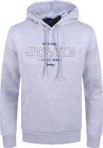 Jack and Jones - Heren Hoodie - Model Jorsurface - Grijs