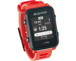 Sigma iD.TRI - Sporthorloge - Rood Basic
