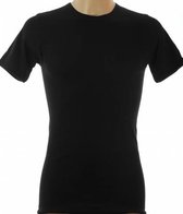 HL-tricot heren T-shirt korte mouw - XXL - Zwart