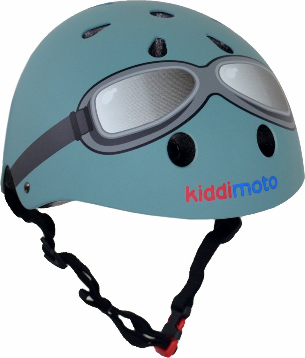 Kiddimoto Kinderhelm Pastel Groen S
