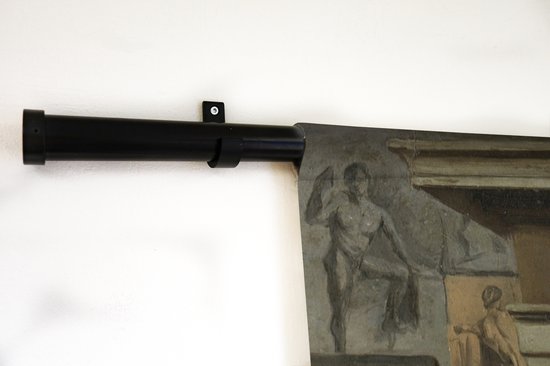 Tapisserie - Tissu mural - L'atelier du peintre de Haarlem Pieter Frederik van Os - Peinture d'Anton Mauve - 90x90 cm - Tapisserie