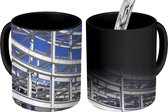 Magische Mok - Foto op Warmte Mok - Beton - Staal - Paal - 350 ML
