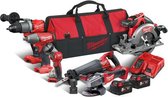 Milwaukee M18 FPP6D2-502B - 6-delige combiset | 5.0Ah Li-Ion