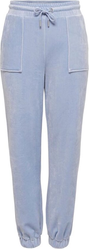 ONLY  Rebel Velvet Cuff Pants CC Swt Eventide BLAUW L