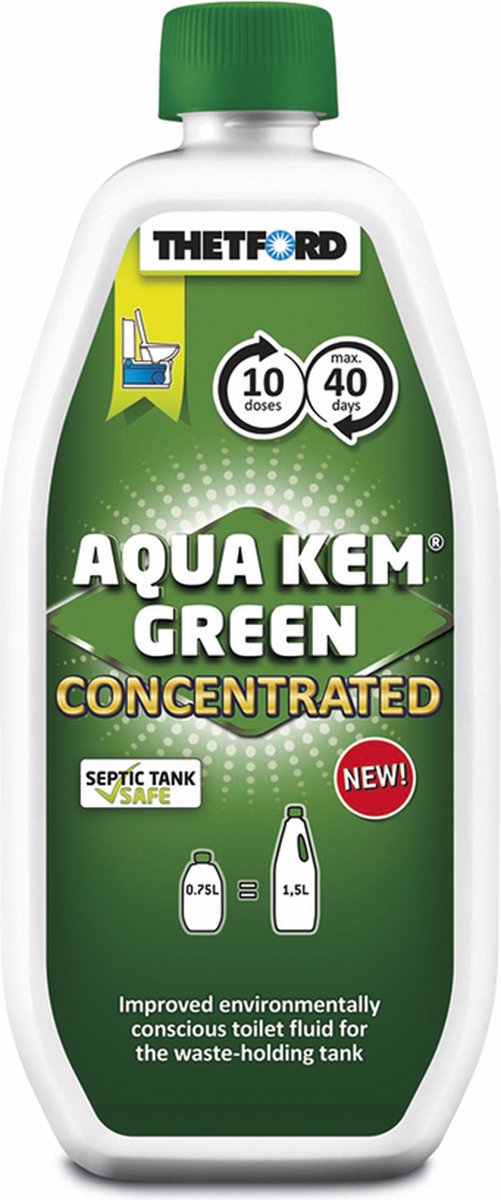 Thetford Aqua Kem Green - Concentrated - 0,75L van Thetford — afbeelding 4
