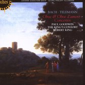 Paul Goodwin, The King's Consort, Robert King - Bach/Telemann: Oboe & Oboe D'Amore Concertos (CD)
