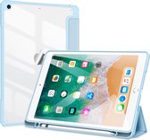 Dux Ducis - Tablet hoes geschikt voor iPad 9.7 (2017/2018) - Toby Serie - Tri-Fold Book Case - Blauw