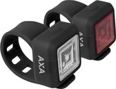 AXA Niteline 11 LED Fietsverlichting - Fietslampjes Voor en Achter - Batterij