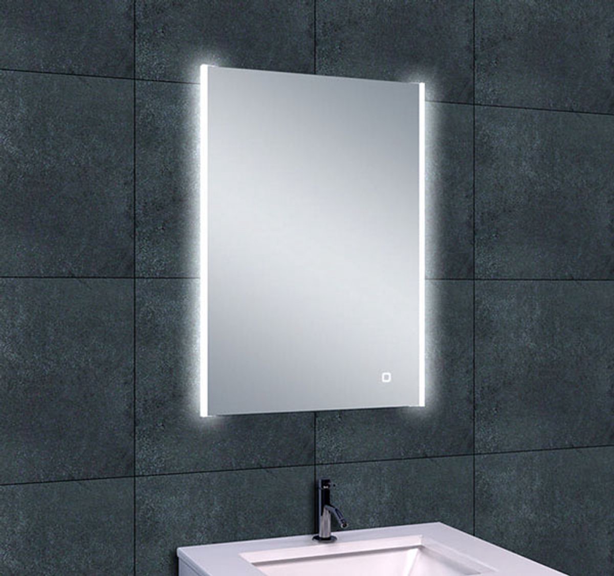 Bally Duo Dimbare Condensvrije Spiegel Met LED Verlichting En Verwarming 50x70x0,5cm