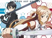 ABYstyle Sword Art Online Asuna and Kirito 2  Poster - 52x38cm