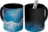 Magische Mok - Foto op Warmte Mok - Verschillende blauwe kleuren in het water van de Gullfoss waterval - 350 ML