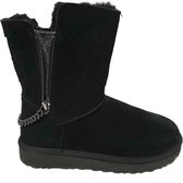 UGG Suede Dames Boot Classic Short Sparkle Zip 1094983 Black EU 37