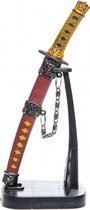 samurai-zwaard jongens 16,5 cm rood/zwart