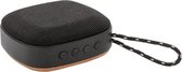 speaker Baia bluetooth 5W 15 cm kurk zwart/bruin