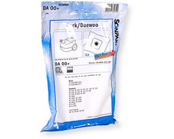 Scanpart stofzuigerzakken 4 stuks - Geschikt voor Bork Daewoo - SB70 SB80 SB200 - Inclusief 1 filter - Alternatief