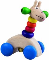 speelfiguur Giraffe junior 12 x 8 cm hout