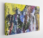 Canvas schilderij - Detail of the Painting as a Background  -     545150338 - 115*75 Horizontal