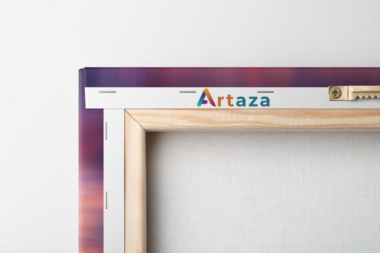 Artaza - Triptyque de peinture sur toile - Crucifixion de Jésus-Christ - Trois croix - 120x60 - Photo sur toile - Impression sur toile