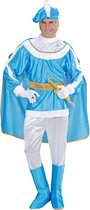 Widmann - Koning Prins & Adel Kostuum - Bourgondische Blauwe Prins Kostuum Man - Blauw - Small - Carnavalskleding - Verkleedkleding