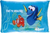 kussen Finding Dory: You're Amazing! 40 x 26 cm blauw