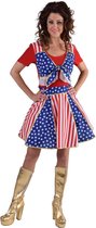 Magic By Freddy's - Cowboy & Cowgirl Kostuum - Star Spangled Cheerleader USA - Vrouw - - Medium - Carnavalskleding - Verkleedkleding