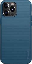 Telefoonhoesje geschikt voor iPhone 13 Pro - Super Frosted Shield Pro - Back Cover - Blauw