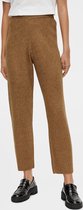 Pieces Broek Pcfiji Hw Knit Ankle Pants 17115679 Otter Dames Maat - XL