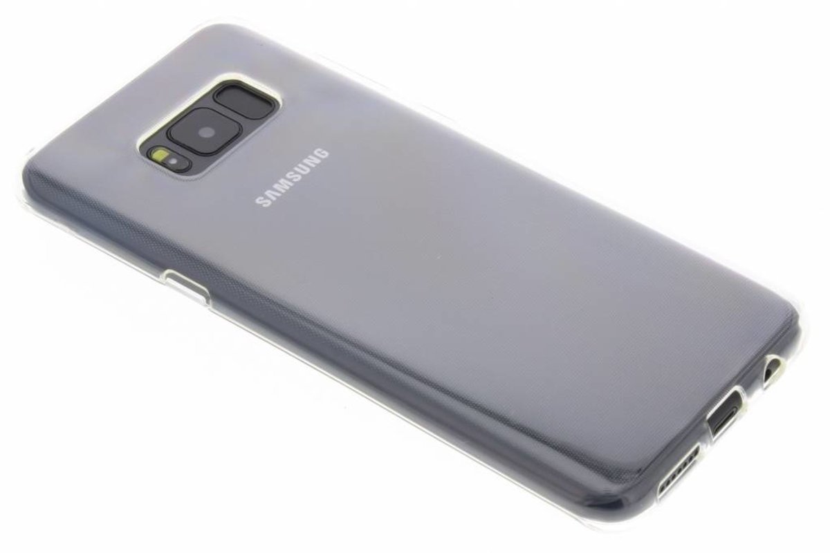 Softcase Backcover geschikt voor Samsung Galaxy S8 Plus - Transparant