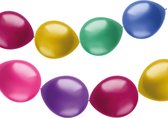 Folat Ballonnen Slinger Shimmer 16 Cm Latex 12-delig