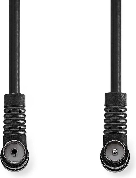 Coaxkabel 120 dB | IEC (Coax) Male - IEC (Coax) Female | 1,5 m | Wit Nedis CSGP40020WT15
