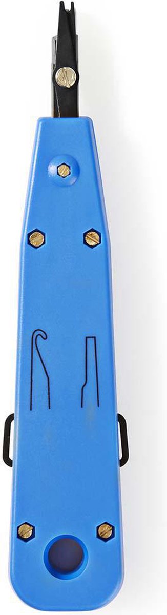 Nedis Pullers and Extractors - Geschikt voor: Alle Telecombedrading / LSA-Ponsgereedschap / LSA-Strips - Blauw