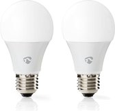 Lampes LED intelligentes Wi-Fi | Quadrichromie et blanc chaud | E27 | 2-Pack