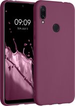 kwmobile telefoonhoesje voor Xiaomi Redmi Note 7 / Note 7 Pro - Hoesje voor smartphone - Back cover in bordeaux-violet