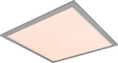 LED Plafondlamp - Plafondverlichting - Trinon Tirus - 18W - Aanpasbare Kleur - Vierkant - Mat Titaan - Aluminium