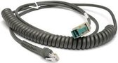 Zebra connection cable, powered-USB