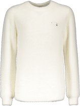 Elle Chic meiden fluffy sweater Oumy Off White