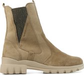 Waldlaufer Vrouwen Suède     Enkellaarsjes / Laarzen / Damesschoenen 780810 - Beige - Maat 38.5
