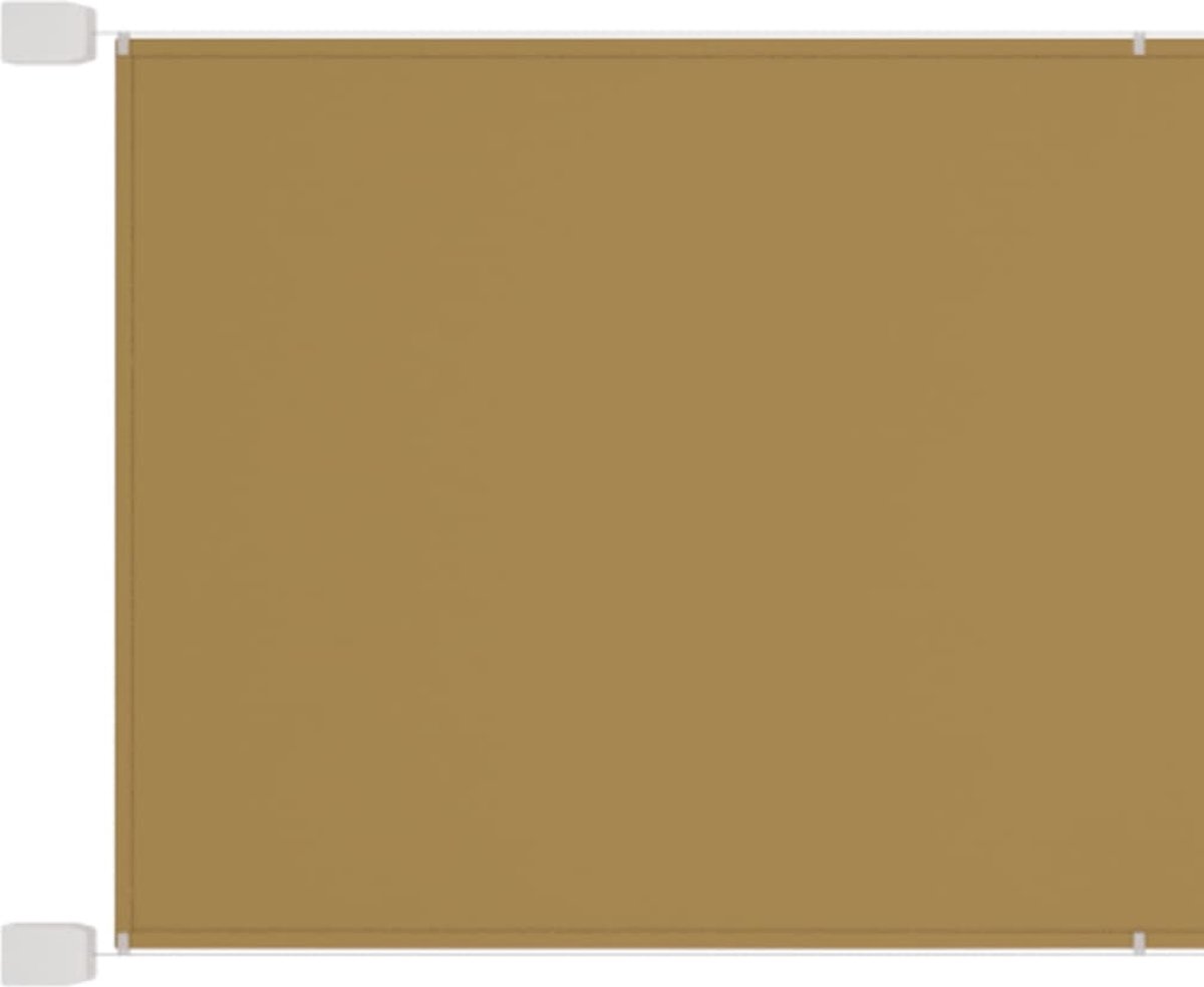 VidaLife Luifel verticaal 60x360 cm oxford stof beige