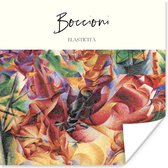 Affiche d'Art - Futurisme - Boccioni - 100x100 cm XXL