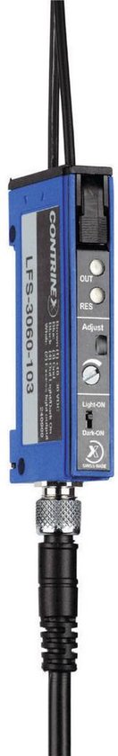 Contrinex Amplificatore Per Fibra Ottica LFS-3060-103 – Commutazione Chiaro/scuro Con Potenziometro A 12 Giri